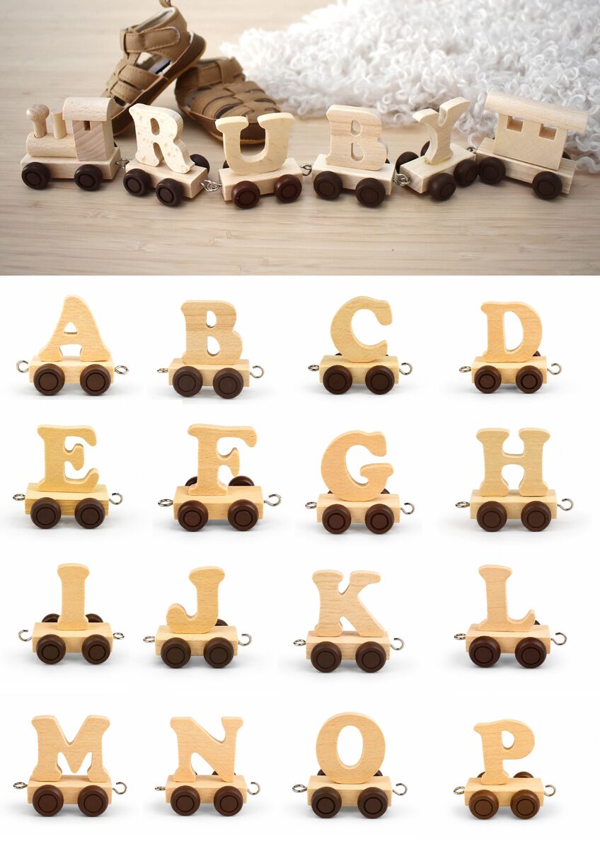 Create Your Own Alphabet Train