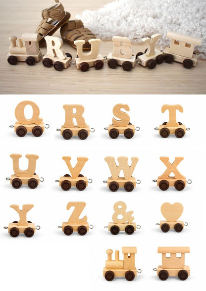 Create Your Own Alphabet Train
