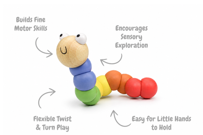 Koala Dream - Rainbow Wiggle Worm