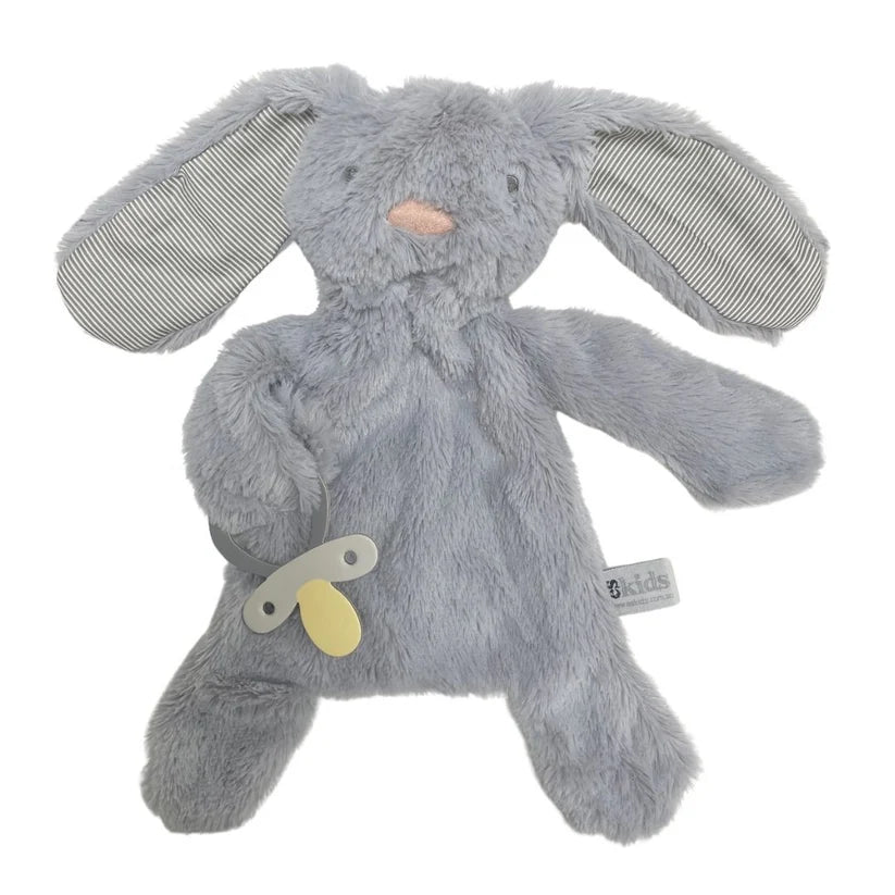 Es Kids - Bunny Comforter with Dummy Holder