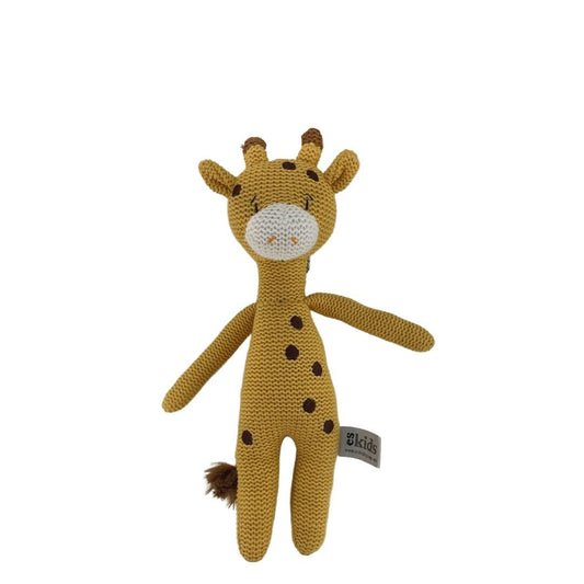 ES Kids - Eco Knitted Giraffe Rattle - 25cm