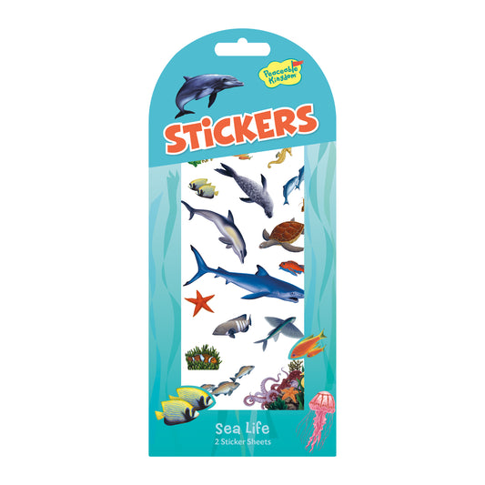Peaceable Kingdom Stickers - SEA LIFE STK19