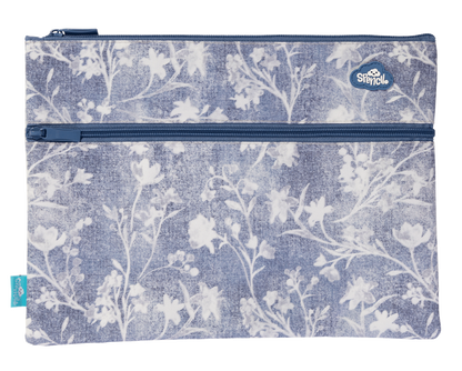 Spencil - A4 Twin Zip Rectangle Pencil Cases