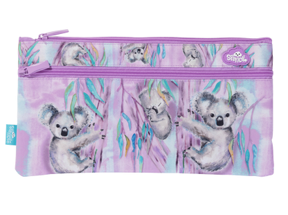 Spencil - Twin Zip Rectangle Pencil Cases