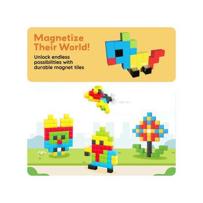 PicassoTiles - Magnetic Puzzle Cubes Starter Set