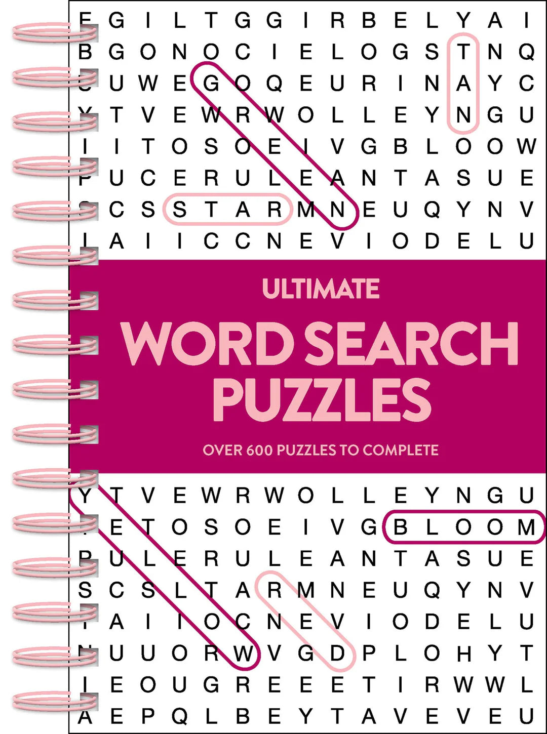 Ultimate 600 Puzzles - Word Search  Plum