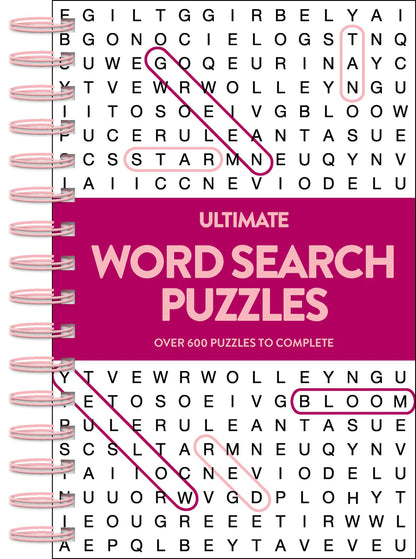 Ultimate 600 Puzzles - Word Search  Plum
