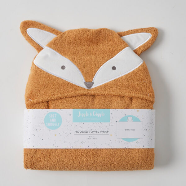 Jiggle & Giggle - Hooded Towel Wrap