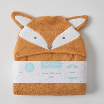 Jiggle & Giggle - Hooded Towel Wrap