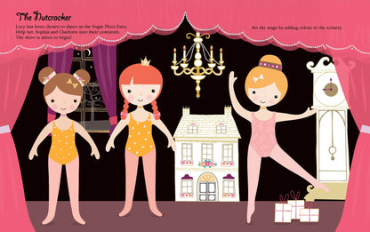 Sticker Dress-Up Book - Ballerina