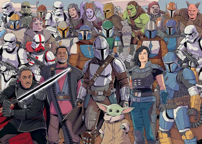 Ravensburger - Star Wars The Mandalorian 1000 pieces