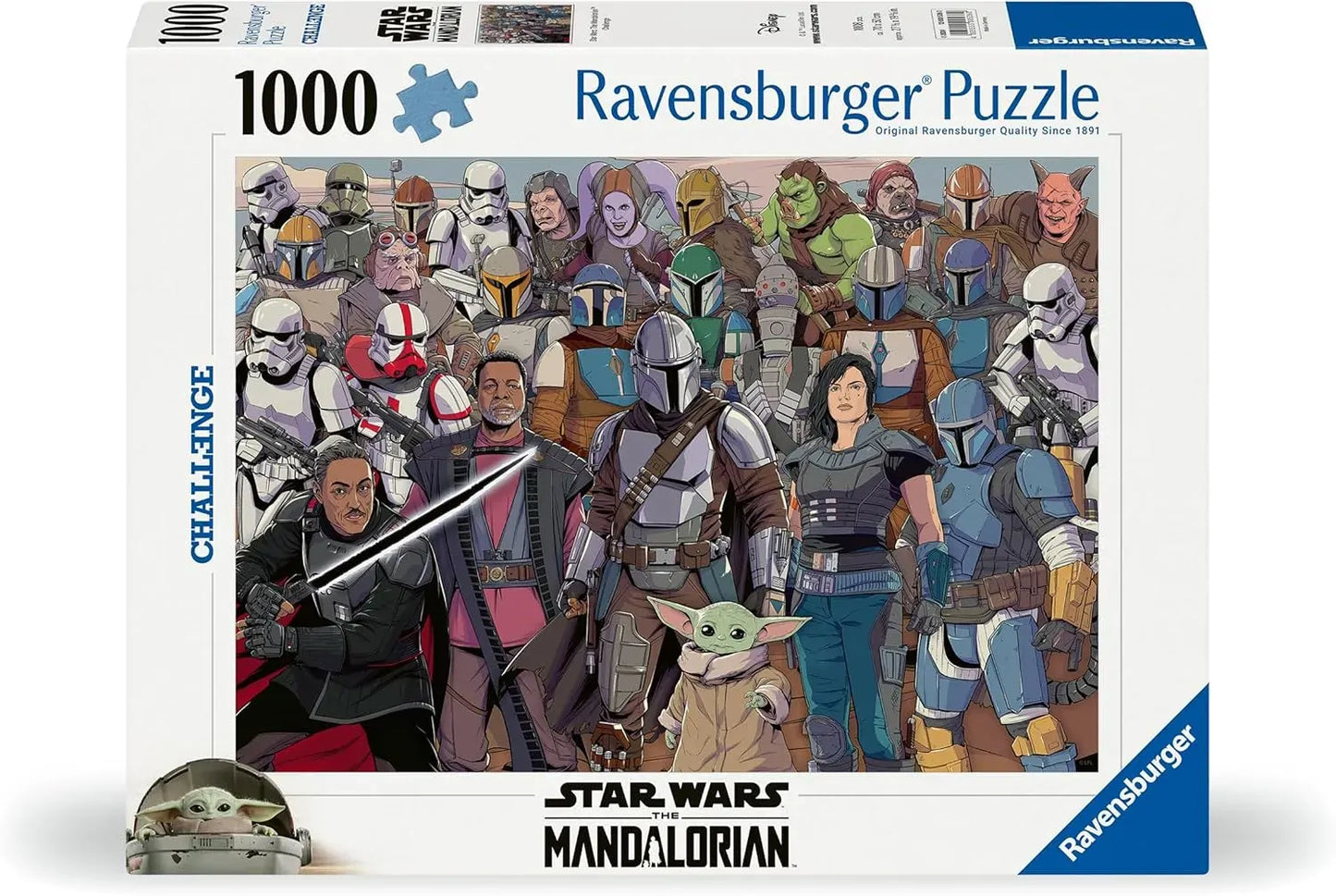 Ravensburger - Star Wars The Mandalorian 1000 pieces