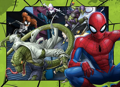 Ravensburger - Spider-Man Bumper Puzzle Pack 4x100pc
