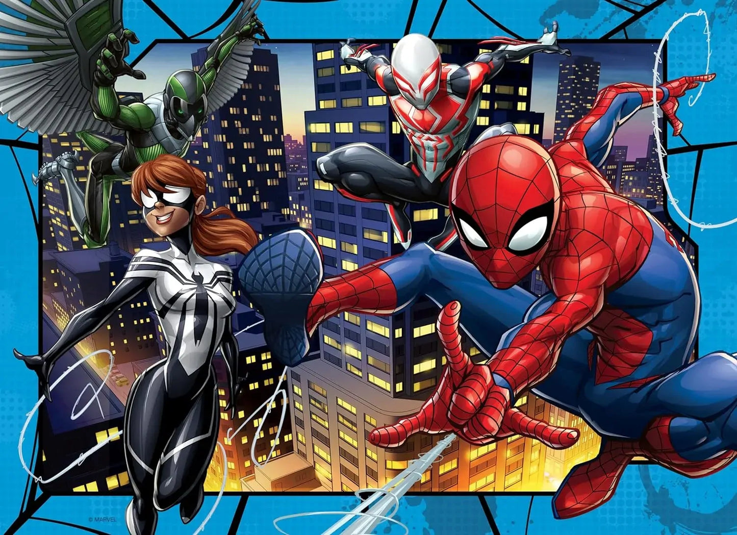 Ravensburger - Spider-Man Bumper Puzzle Pack 4x100pc