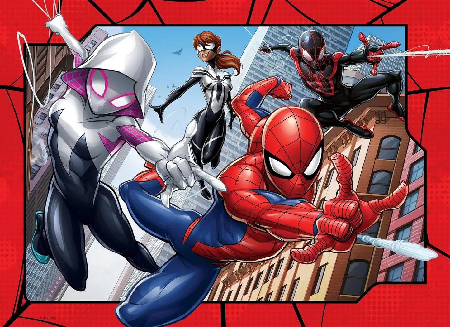 Ravensburger - Spider-Man Bumper Puzzle Pack 4x100pc
