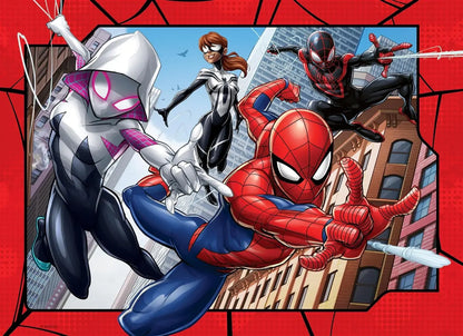 Ravensburger - Spider-Man Bumper Puzzle Pack 4x100pc