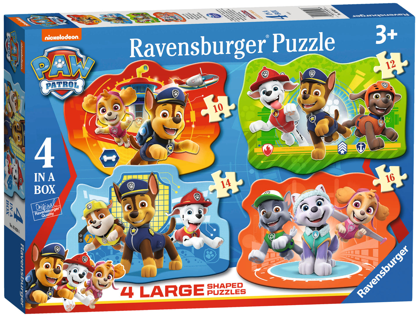 Ravensburger - Paw Patrol Pups Away Shaped Puzzle 24 Pieces