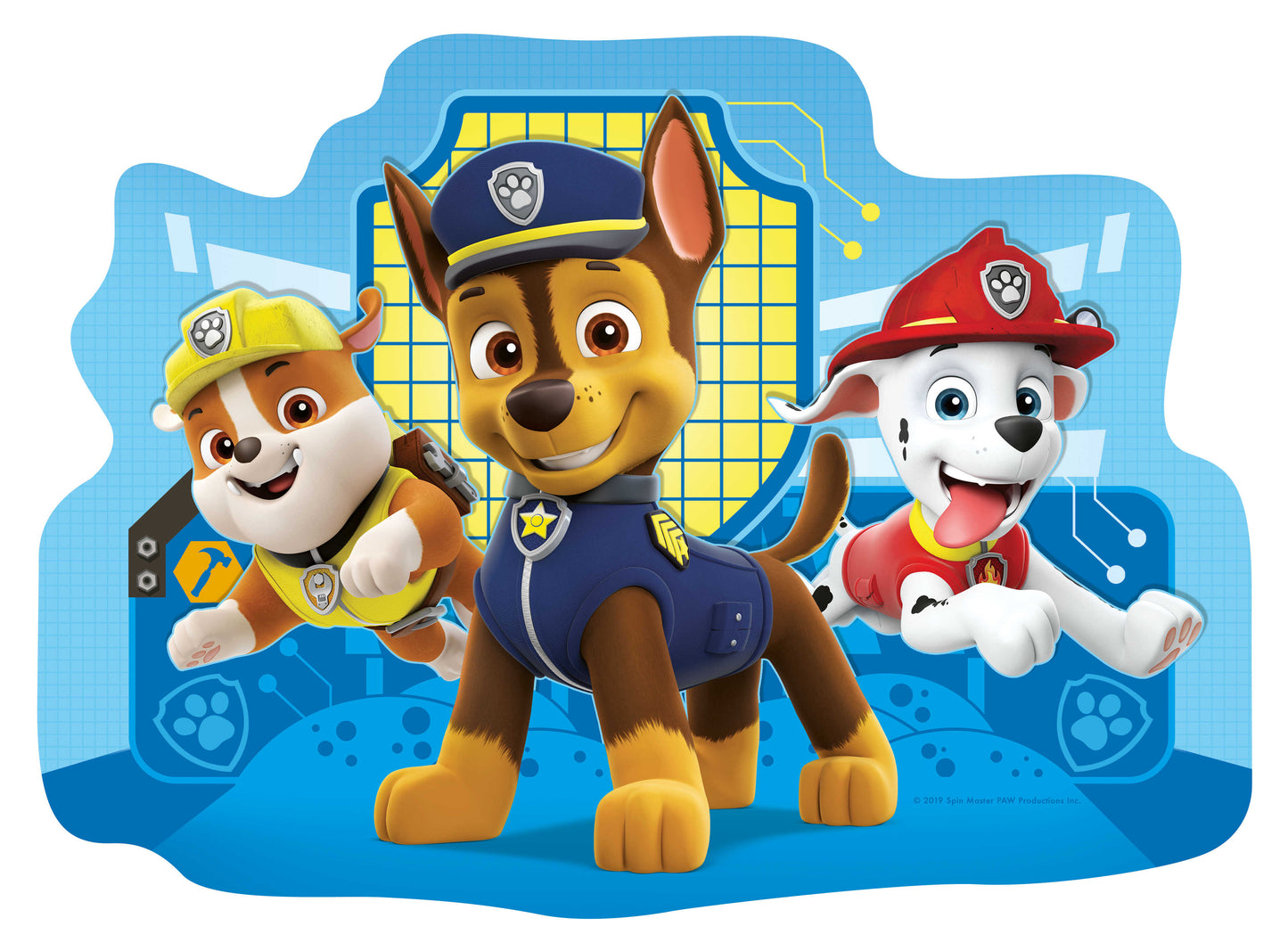 Ravensburger - Paw Patrol Pups Away Shaped Puzzle 24 Pieces