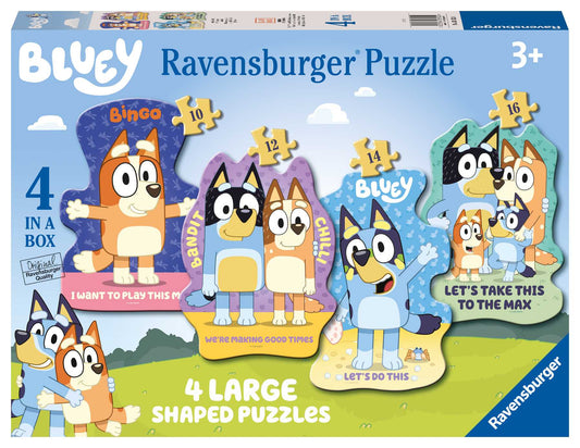 Ravensburger - Bluey Lets Do This Shaped 12/16/20/24 Pieces