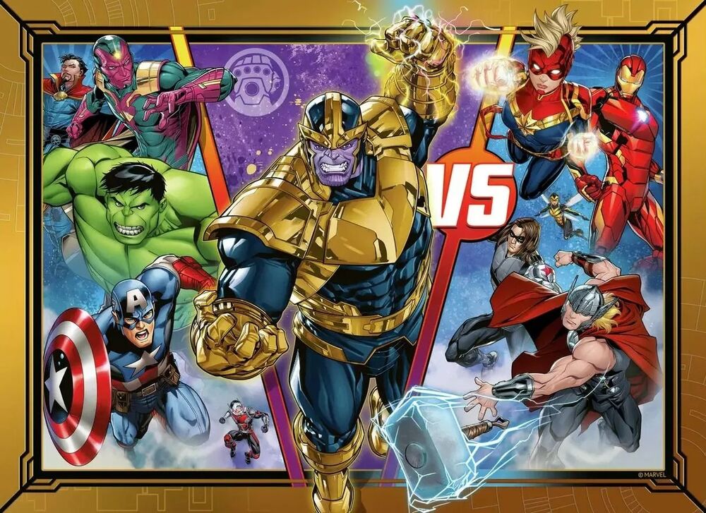 Ravensburger - Disney Marvel Avengers Bumper Pack 4x100p