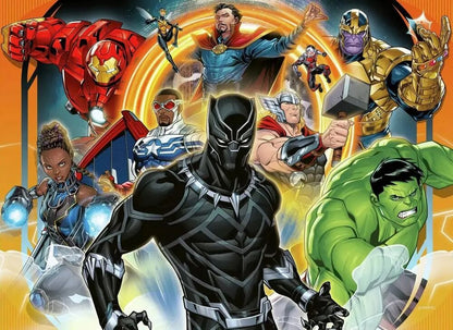 Ravensburger - Disney Marvel Avengers Bumper Pack 4x100p