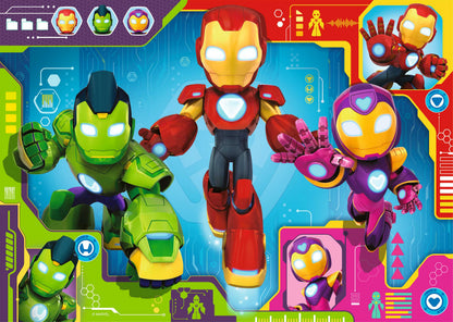 Ravensburger - Iron Man & His Awesome Friends Giant Floor Puzzle 24pcs