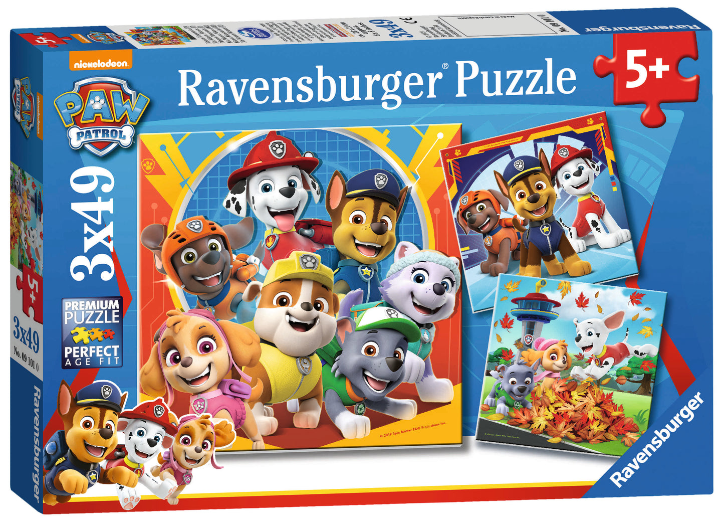 Ravensburger - Paw Patrol Just Yelp for Help Puzzle 3x49 Pieces