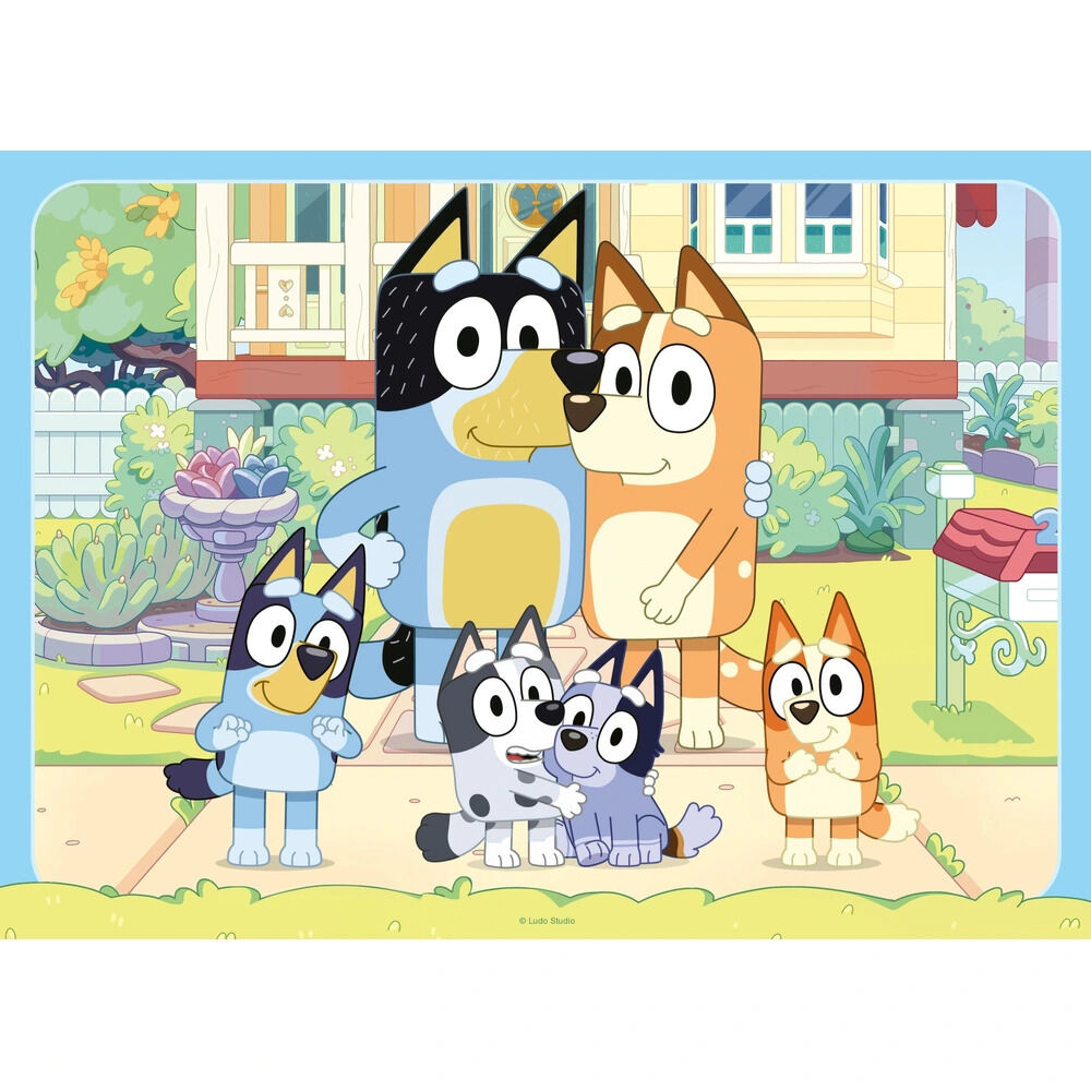 Ravensburger - Bluey Gotta Be Done! Bumper Pack 4x42 Pieces