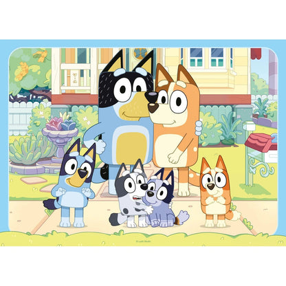 Ravensburger - Bluey Gotta Be Done! Bumper Pack 4x42 Pieces
