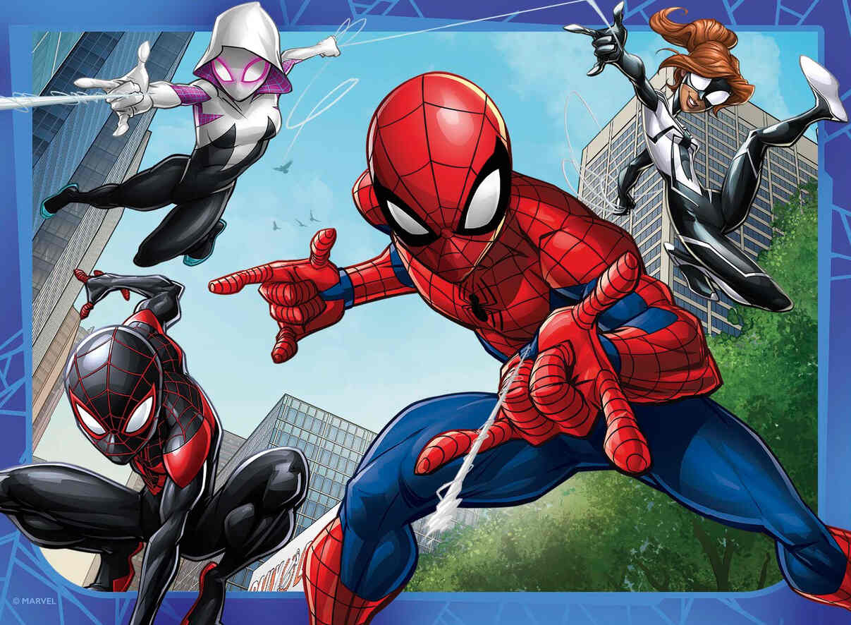Ravensburger - Disney Spider-Man Action Force 12/16/20/24 Pieces