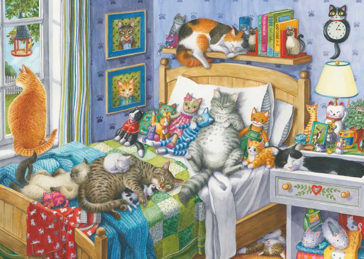 Ravensburger - Cat Nap Puzzle 500pcs