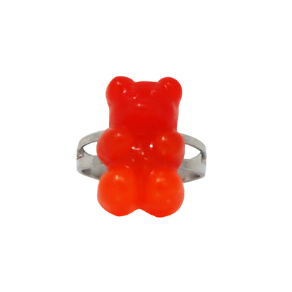 Pink Poppy -  Sparkly Girl's Fashion Ring