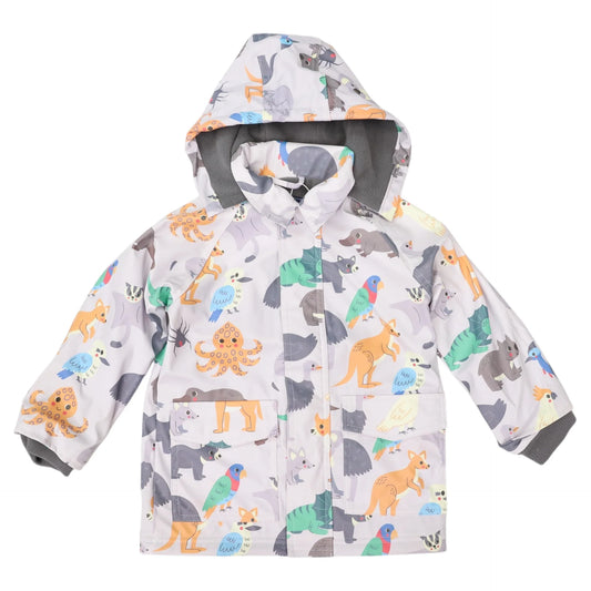 Korango - Australian Animal Raincoat - Grey
