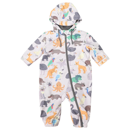 Korango - Australian Animal Rainsuit - Grey
