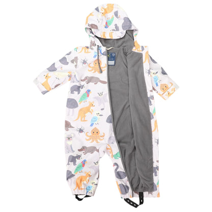 Korango - Australian Animal Rainsuit - Grey
