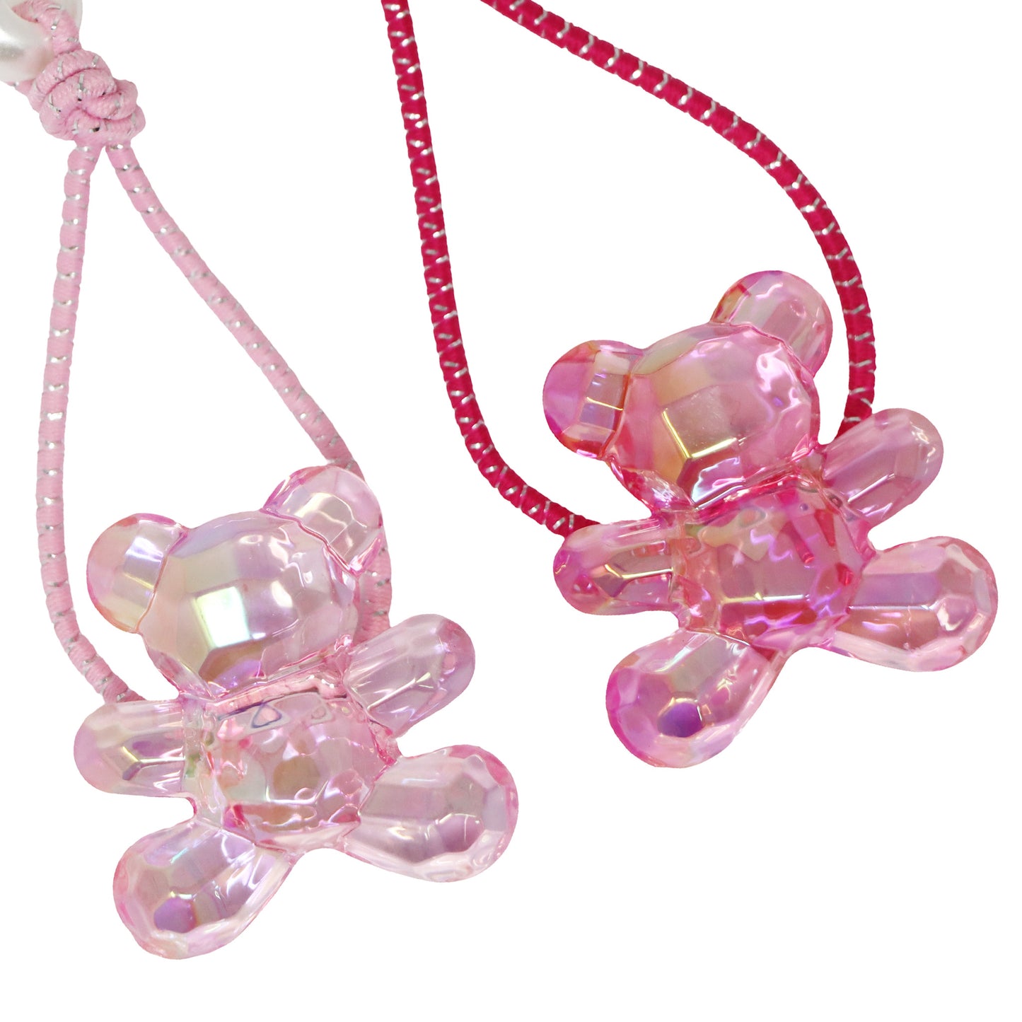Pink Poppy - Teddy Bear Hair Elastics
