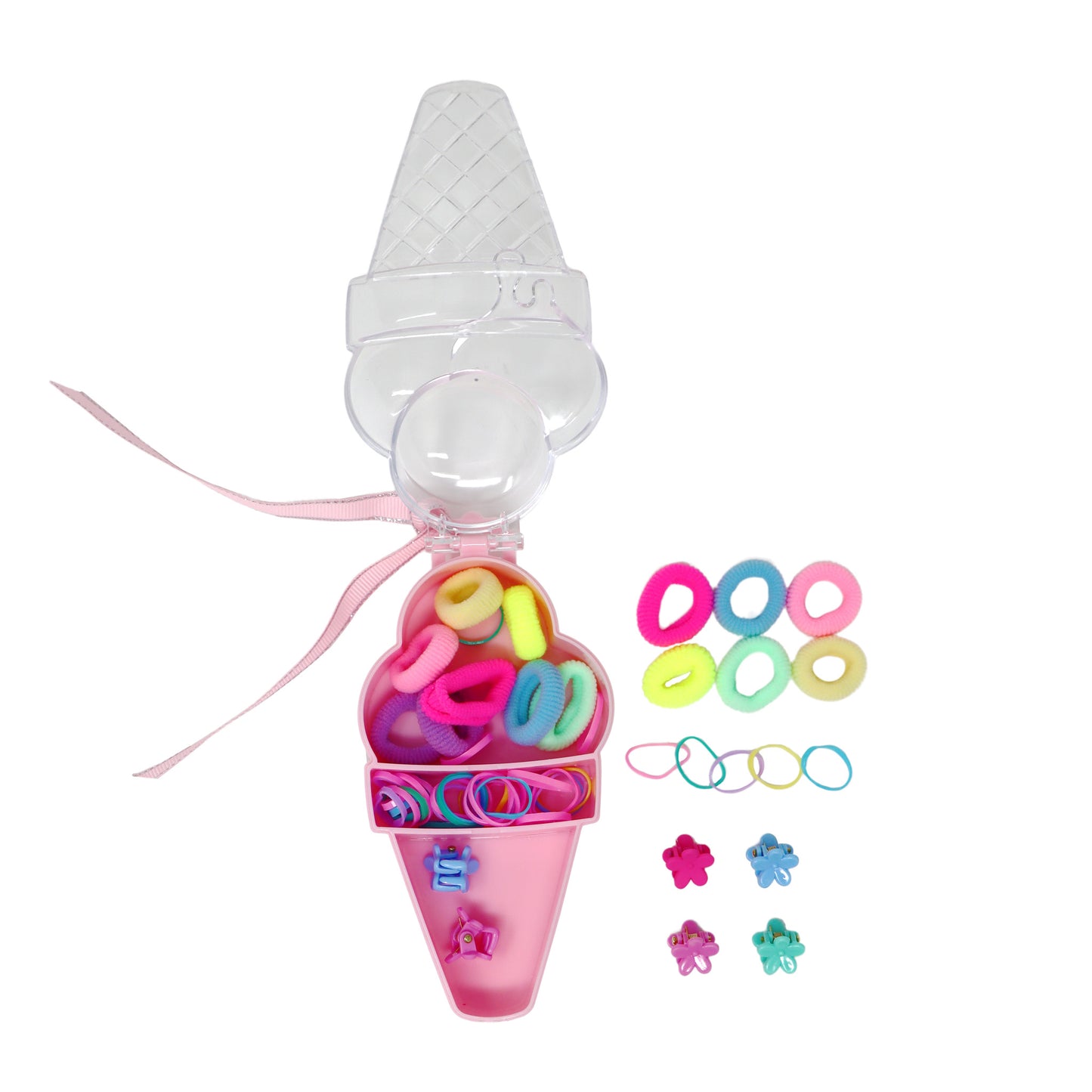Pink Poppy - Ice-Cream Hair Accessory Set