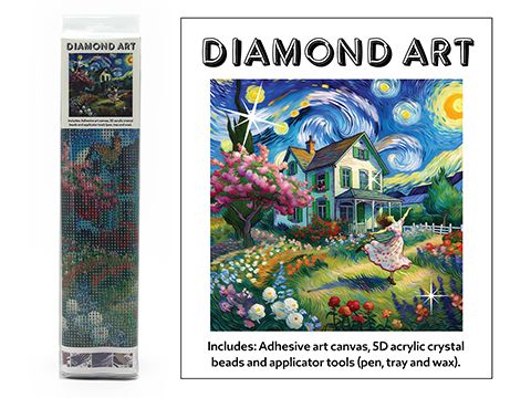 Diamond Art Kit 5D (30x30cm) - Country House