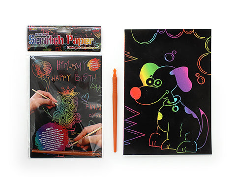 Art & Design Scratch Paper