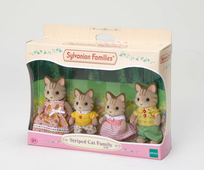 Sylvanian Families - Striped Cat Family