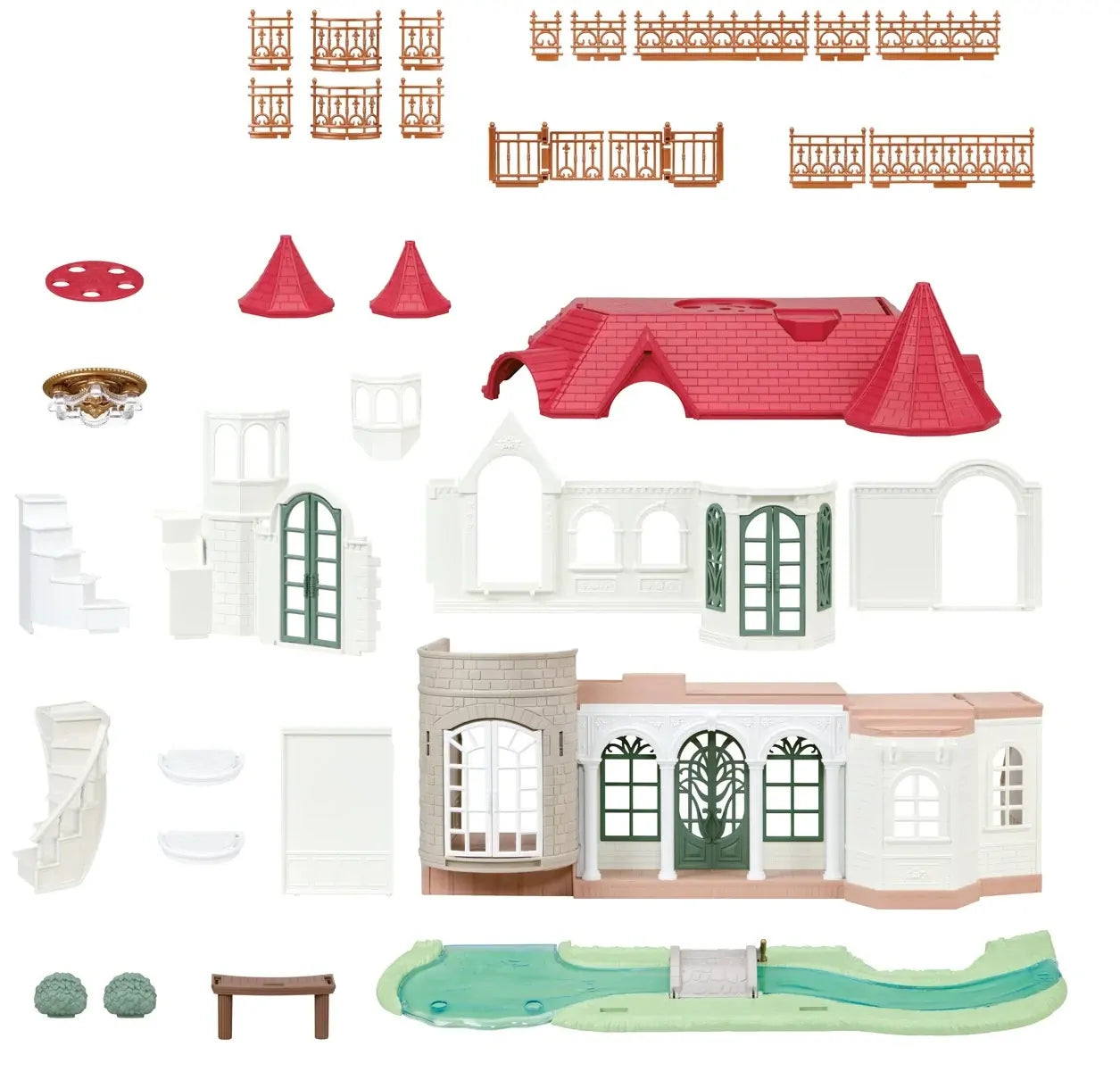 Sylvanian Families - Red Roof Riverside Manor