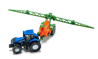Siku - New Holland Tractor With Crop Sprayer