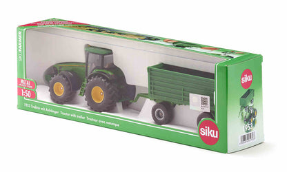 Siku - John Deere Tractor with Trailer 1:50 Scale