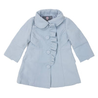 Korango - Faux Wool Collared Overcoat Baby