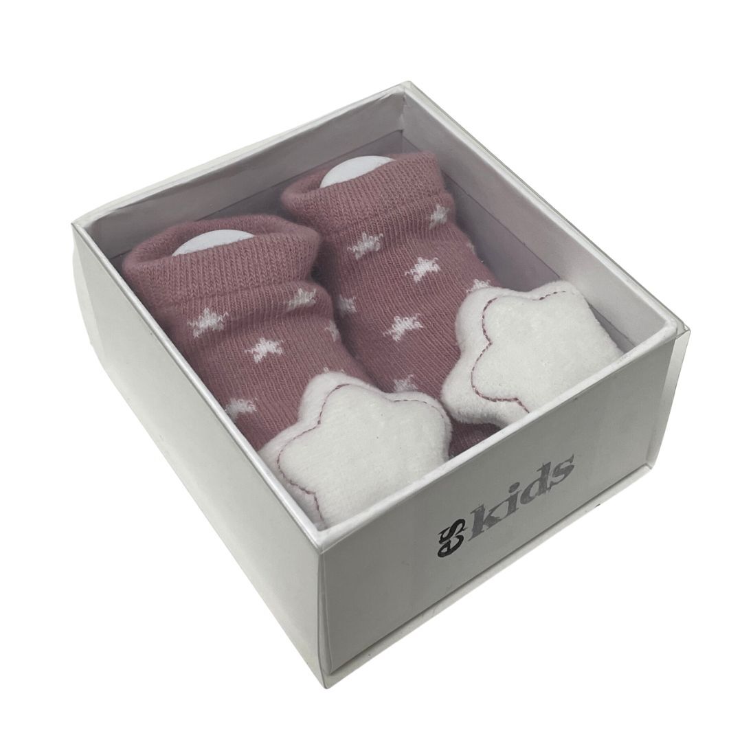 ES Kids - Socks with Rattles 0-6mths