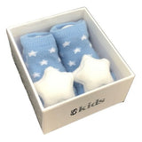 ES Kids - Socks with Rattles - Assorted 0-6mths