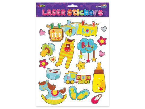 Laser Stickers Baby