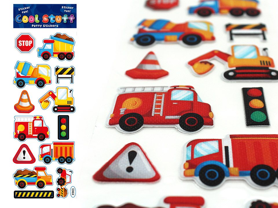 PUFFY STICKERS (87×220) – CONSTRUCTION