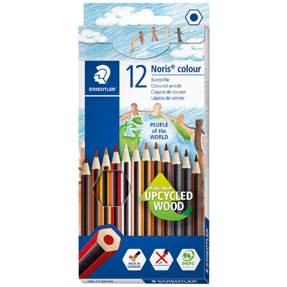 STAEDTLER - Noris Colour Pencils - People Of The World