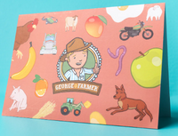 George the Farmer- Greeting Cards